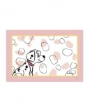Порцеланов детски комплект 3 части 101 далматинци, розов цвят, Disney La Carica Dei, Egan Италия