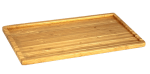 Бамбукова дъска за презентация с борд NANTO, 32.5 x 26.5 x 1.5 см GN 1/2