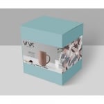 Порцеланова чаша за чай с цедка 500 мл, VIVA Minima Cranberry