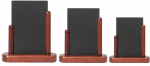Настолна информационна дъска за писане ELEGANT - МАХАГОН, S размер, 17.5 x 15.5 x 5 см, SECURIT Нидерландия
