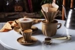 Terra Raw порцеланови чаши за еспресо кафе 70 мл - 6 броя, Bonna Турция