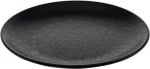 Порцеланова чиния 25 см Orlando, цвят черен мат с декор, Gural Турция