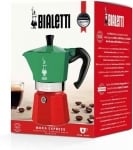 Кафеварка за 3 кафета Moka Express Italy Tricolore, Bialetti Италия