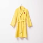 Халат за баня Fruits M/L, жълт цвят, ябълки, United Colors Of Benetton