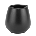 Порцеланова каничка за мляко 90 мл, черен цвят, VISION BLACK MATT
