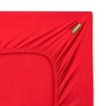 Чаршаф с ластик 160 x 200 x 30 cм Rainbow, червен цвят, United Colors Of Benetton