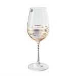 Чаши за вино 450 мл VIOLA SPIRAL GOLD, Bohemia Crystalex