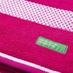 Кърпа за баня 70 x 140 см Summer, лилав цвят, United Colors Of Benetton