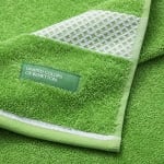 Кърпа за баня 50 x 90 см Summer, зелен цвят, United Colors Of Benetton