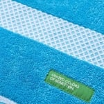 Кърпа за баня 30 x 50 см Summer, син цвят, United Colors Of Benetton