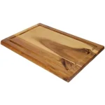 Акациева правоъгълна дъска за рязане и сервиране 40 x 26 x 1.5 см, KESPER Германия
