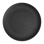 Порцеланова чиния Ø 21 x h 2.3 см WILLOW BLACK, черен цвят