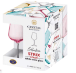 Чаши за шампанско 200 мл STRIX GREEN, 4 броя, Bohemia Crystalite Чехия