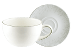 Порцеланова чинийка с чаша чай 250 мл IRIS, Bonna Турция