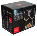 Чаши за вино 350 мл AFRODITA, 6 броя COK