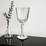 Стъклени чаши за вино 220 мл Elegant, 6 броя