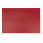 Дъска за рязане на червени месни продукти и меса 45 x 30 x 2 см полиетилен, ЧЕРВЕН цвят, 45302-R