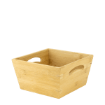 Бамбукова квадратна купа 20 x 20 x 12 см