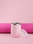 елегантна розова термо чаша
