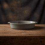 Овална керамична форма за печене 2 л - Heritage, тъмнозелена