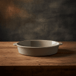 Овална керамична форма за печене 2 л - Heritage, сиво-кафява