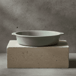 Овална керамична форма за печене 2 л - Heritage, цвят маслина