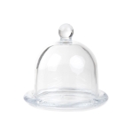 Стъклен съд за съхранение 9 x 9 см SIMPLE, HOMLA Полша