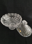 Кристална бонбониера с капак 20 см DAISY, Bohemia Crystal Чехия
