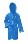 Детски халат за баня Kids 7-9 години, син цвят, United Colors Of Benetton