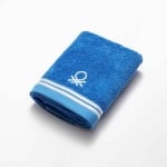 Кърпа за баня 50 x 90 см Rainbow, син цвят, United Colors Of Benetton