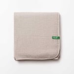 Одеяло вафел Neutral 140 х 190 см, бежов цвят, United Colors Of Benetton