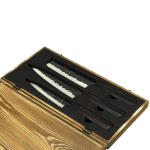 Комплект от 3 ножа в дървена кутия SHIBUI