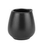 Порцеланова каничка за мляко 40 мл, черен цвят, VISION BLACK MATT