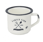 Порцеланова чаша MUG за чай 300 мл, HAPPY FARM