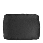 Порцеланово плато 33 x 23 см WILLOW BLACK, черен цвят