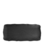 Порцеланово плато 34 x 15 см WILLOW BLACK, черен цвят