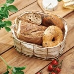 Панер за хляб 25 х 20 см DUNCAN, цвят злато, HOMLA Полша