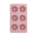 Силиконова форма за мини мъфини EASY BAKE, 17 x 28 см, розов цвят, HOMLA Полша