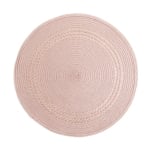 Кръгла подложка за хранене 38 см TRINA, розов цвят, HOMLA Полша