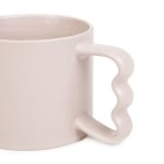 Порцеланова чаша за кафе и чай 350 мл KREMA, цвят бежов, HOMLA Полша