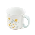 Керамична чаша за чай 450 мл с жълти цветя TULINA, HOMLA Полша