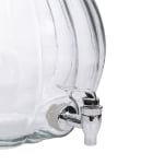 Стъклен диспенсър за вода с форма на Тиква с кранче за наливане 8 литра, HOMLA Полша