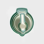 Комплект купи за бъркане с мерителни лъжички 8 части EASY COOK, HOMLA Полша