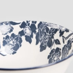 Порцеланова купичка за ядки 15 см NAVIA BLUE FLOWER, сини цветя , HOMLA Полша