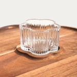 Дъска / поднос 29 см със стъклена купичка GIBARA, HOMLA Полша