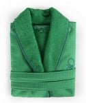 Халат за баня вафел Rainbow M/L, зелен цвят, United Colors Of Benetton