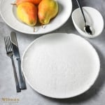 Порцеланова чиния 28 см SlateStone White, WILMAX Англия
