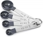 Комплект мерителни лъжички 4 броя, 1.25, 2.5, 5, 15 мл, LACOR Испания