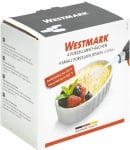 Комплект 4 броя овални порцеланови купички за крем брюле, Westmark Германия