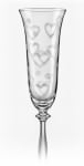 Ритуални чаши Сърца 190 мл - 2 броя, Bohemia Crystalex